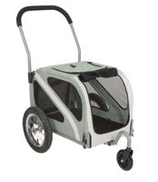 BLUE BIRD fiets-hondenkar bl.bird dog trailer 12" gn beige/beige - thumbnail