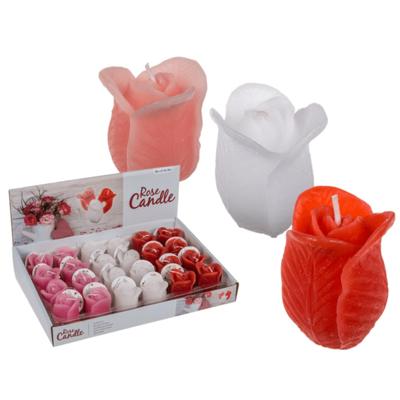 OOTB Kaars roos 6x4cm