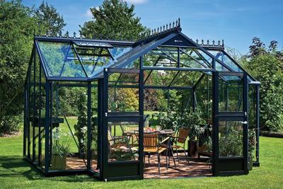 Orangery 15,1 antraciet, veiligheidsglas 3mm/1 Royal Well - Royal well