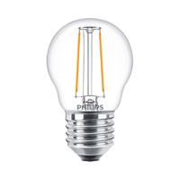 Philips LED filament kogel 2-25W E27 827 P45 helder LED3745 - thumbnail
