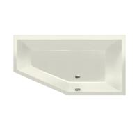 MegaBath Hoekbad Society 160 160X90X50 cm Rechts/Links Gebroken Wit - Rechts - thumbnail