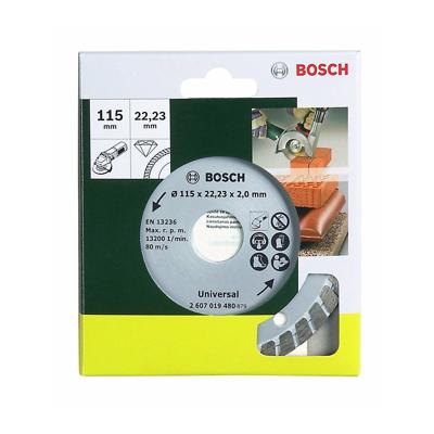 Bosch Accessoires Diamantdoorslijpschijf Turbo, 115 mm Ø - 2607019480 Bosch Accessoires Diamantdoorslijpschijf Turbo, 115 mm Ø - 2607019480