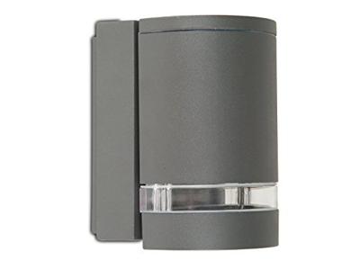 Lutec Focus GU10-Buitenwandlamp (zwart)