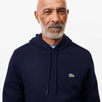 Lacoste Fleece Hoodie Heren Donkerblauw - Maat S - Kleur: Donkerblauw | Soccerfanshop - thumbnail