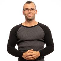 Heren Brillenframe Police Zwart Ø 52 mm - thumbnail