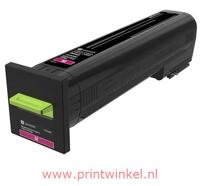 Huismerk Lexmark 24B6718 Toner Magenta - thumbnail