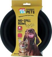 Excellent Pets No-Spill Bowl 800ml Antraciet M - thumbnail