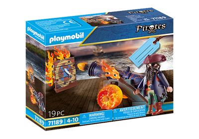 Playmobil® Pirates 71189 piraat met kanon Playmobil® Pirates 71189 piraat met kanon