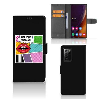 Samsung Galaxy Note20 Ultra | Wallet Case | met Pasjes | Popart Princess