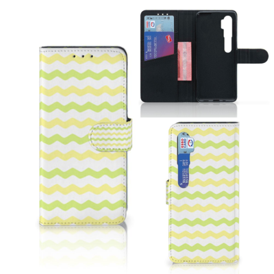 Xiaomi Mi Note 10 Pro | Telefoon Hoesje | Waves Yellow
