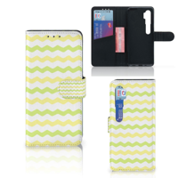 Xiaomi Mi Note 10 Pro | Telefoon Hoesje | Waves Yellow - thumbnail