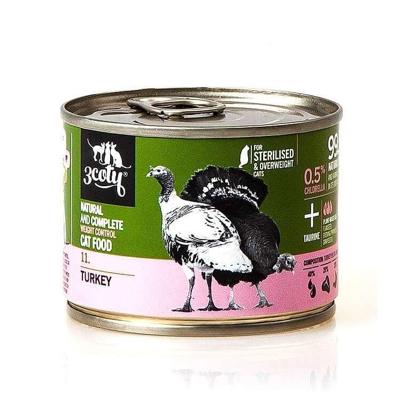 3COTY 11. Turkey Sterilised - nat kattenvoer - 180g