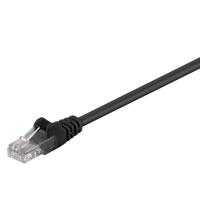 CAT5e-0500 UTP - U/UTP - 5m - RJ45 - UTP Kabel - Ethernet kabel - Internetkabel - Zwart - thumbnail