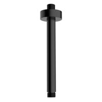 Douche-Arm Wiesbaden Luxe Rond Plafondbevestiging 20 cm Mat Zwart - thumbnail