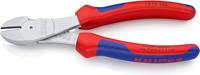 Knipex kracht-zijsnijtang verchroomd met meer-componentengrepen 180 mm - 7405180 - thumbnail