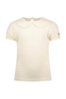 Le Chic Zomer top meisjes Off wit - gebreid - Narlys - thumbnail