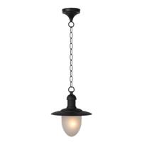 Lucide ARUBA - Hanglamp Binnen/Buiten - Ø 25 cm - 1xE27 - IP44 - Zwart - thumbnail