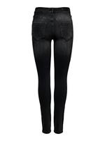 Only Onlblush Mid Sk Dnm Rea1099 Noos 15225846 Skinny Fit Black Denim Rea1099 - thumbnail