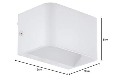 Eglo Led wandspot Sania 4 6w - 3000K - 13cm wit 98421