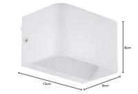 Eglo Led wandspot Sania 4 6w - 3000K - 13cm wit 98421 - thumbnail