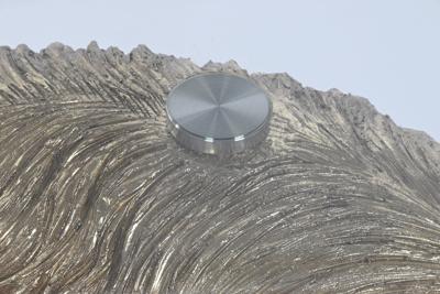 Kleine bijzettafel Home ESPRIT Gouden Hars Kristal 60 x 60 x 62 cm