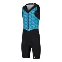 Assos Trisuit Triator NS speedsuit mouwloos blauw heren XL - thumbnail