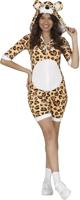 Luipaard Jumpsuit Dames - thumbnail