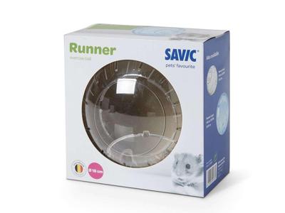 Savic hamsterbal runner transparant assorti