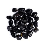 Edelsteen Zwarte Onyx Trommelstenen - 1kg - thumbnail