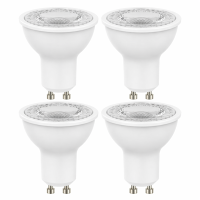 4 Prolight LED Spots - 4.5W - 345 lumen - warm wit - GU10