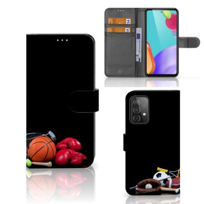 Samsung Galaxy A52 | Wallet Case | met Pasjes | Sports Samsung Galaxy A52 | Wallet Case | met Pasjes | Sports