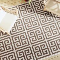 Vloerkleed korte pool anti-slip 190x300 cm meerkleurig - thumbnail