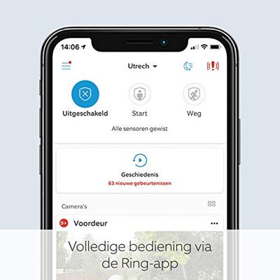 Ring Video Doorbell Wired Zwart Ring Video Doorbell Wired Zwart