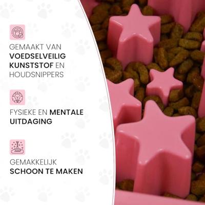 Eat Slow Live Longer Star Pink XS