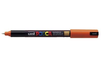 Uni POSCA paintmarker PC-1MR, 0,7 mm, donkeroranje Uni POSCA paintmarker PC-1MR, 0,7 mm, donkeroranje