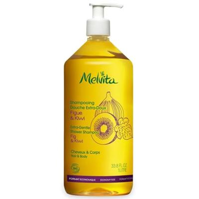 Melvita Extra Gentle Shower Shampoo Fig & Kiwi 1000ml Melvita Extra Gentle Shower Shampoo Fig & Kiwi 1000ml