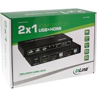 InLine 62602I Zwart KVM-switch - thumbnail