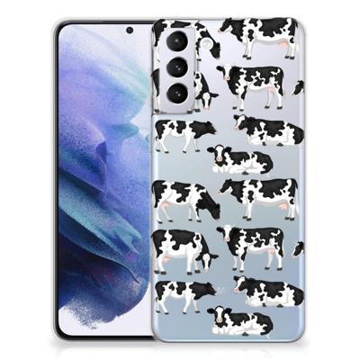 Samsung Galaxy S21 Plus | TPU Hoesje | Koetjes Samsung Galaxy S21 Plus | TPU Hoesje | Koetjes