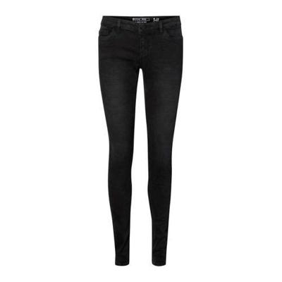 NOISY MAY low waisted skinny fit jeans NMEVE black NOISY MAY low waisted skinny fit jeans NMEVE black