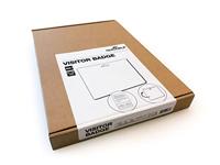 Badge Durable bezoekers 97x86mm 100 stuks - thumbnail