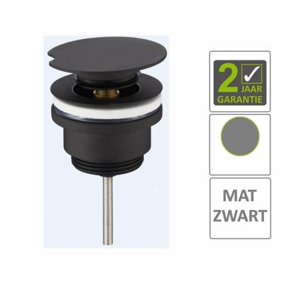 BWS Draaiwaste Luxe 5/4 Laag Mat Zwart