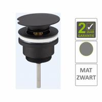 BWS Draaiwaste Luxe 5/4 Laag Mat Zwart - thumbnail