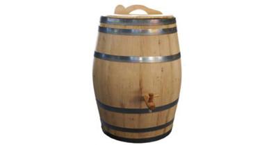 Kastanje regenton 150 liter Kastanje regenton 150 liter