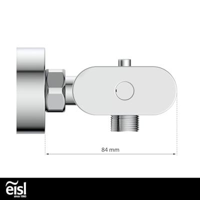 EISL douchemengkraan carneo thermostatisch chroomkleurig