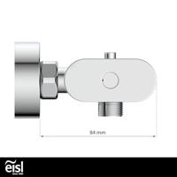 EISL douchemengkraan carneo thermostatisch chroomkleurig - thumbnail