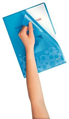 Leitz WOW L-map A4, uit PP, geassorteerde kleuren