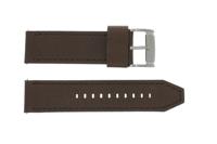 Horlogeband Fossil ME1122 Leder Bruin 24mm - thumbnail