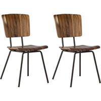 DTP Home Eetkamerstoel 'Flare' Suarhout - thumbnail