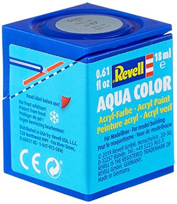 Revell 36157 Aqua Color verf Grijs (mat) Kleurcode: 57 RAL-kleurcode: 7000 Doos 18 ml