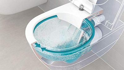 Villeroy & Boch O.novo wandcloset - directflush met zitting - softclose en quickrelease ceramic+ wit 5660hrr1 - thumbnail